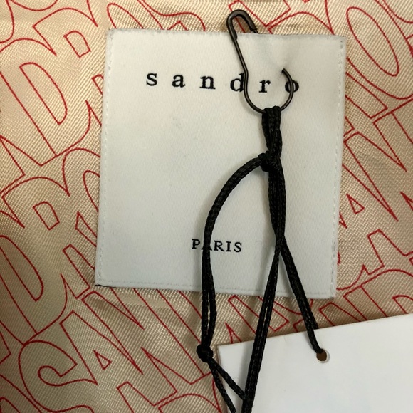 Sandro Noema Twill Jacket 38 - Picture 7 of 10